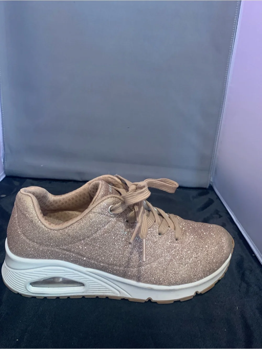 Women's Skechers Street Uno - Glitter Bomb Sneakers